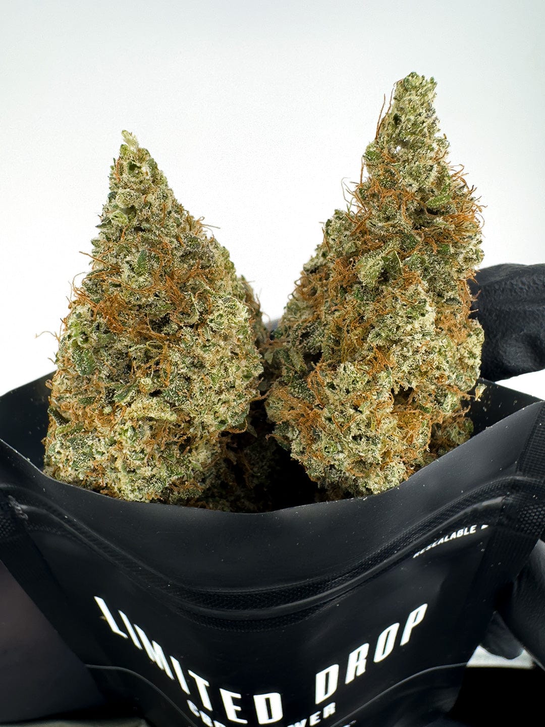 Hydro apple packet close CBD flowers