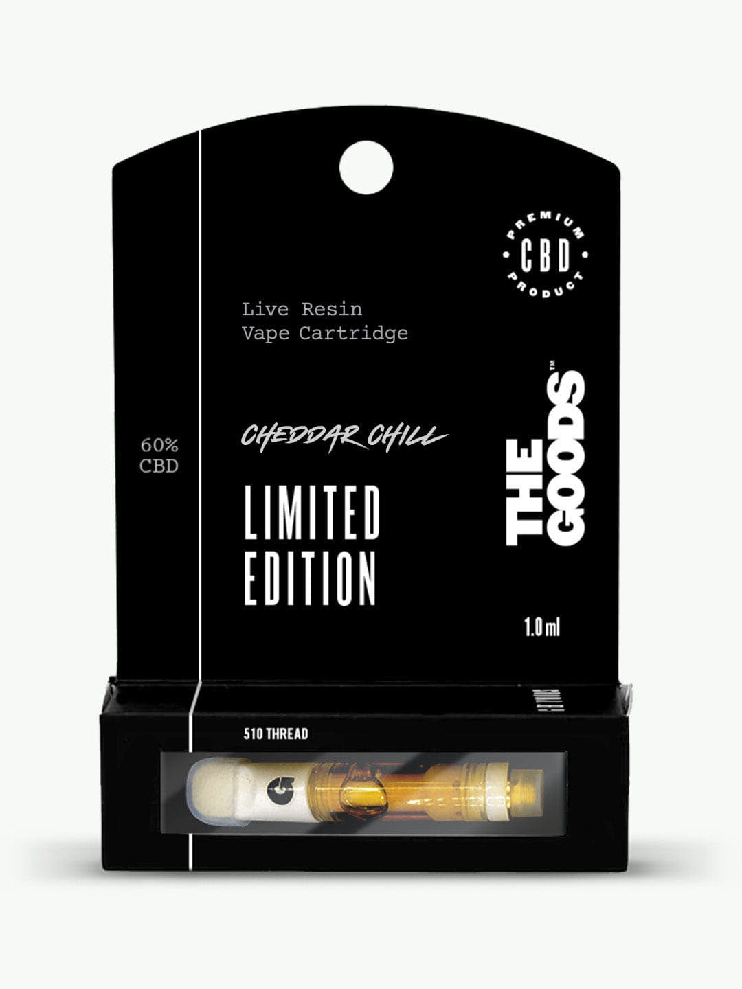Cheddar Chill | Cartouche Live Resin 510 (60% CBD 1.0ml)