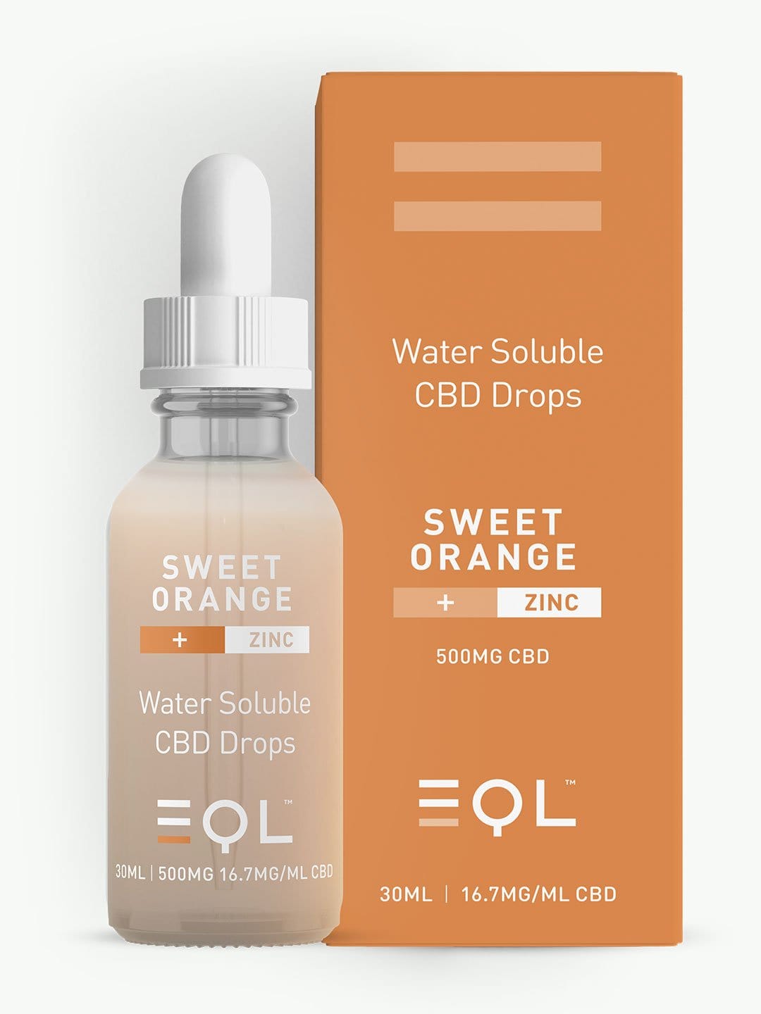 EQL - CBD Hydrosoluble | Zinc, Orange Douce & Gingembre