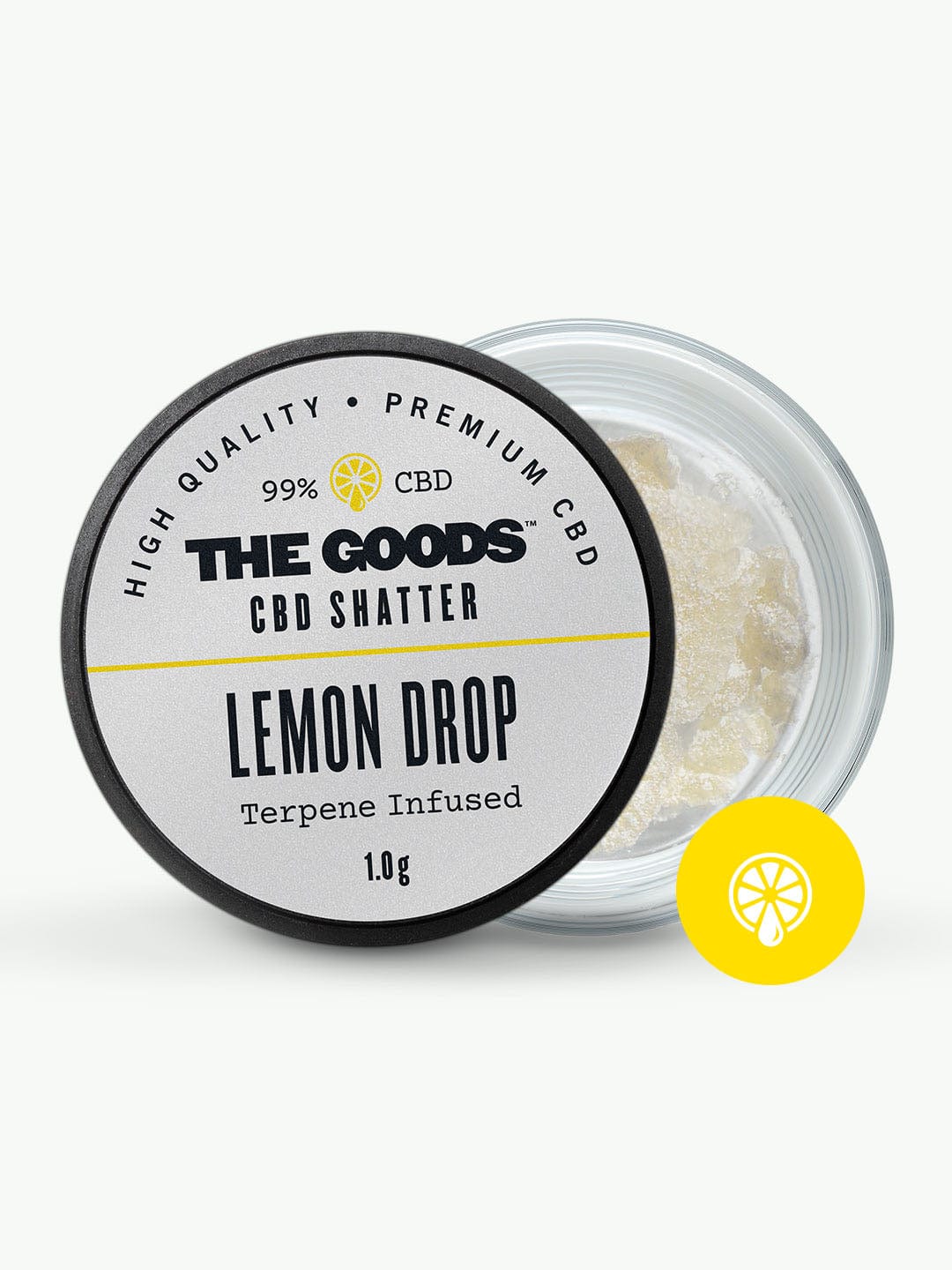 SHATTER - LEMON DROP (ISOLAT DE CBD 99%)