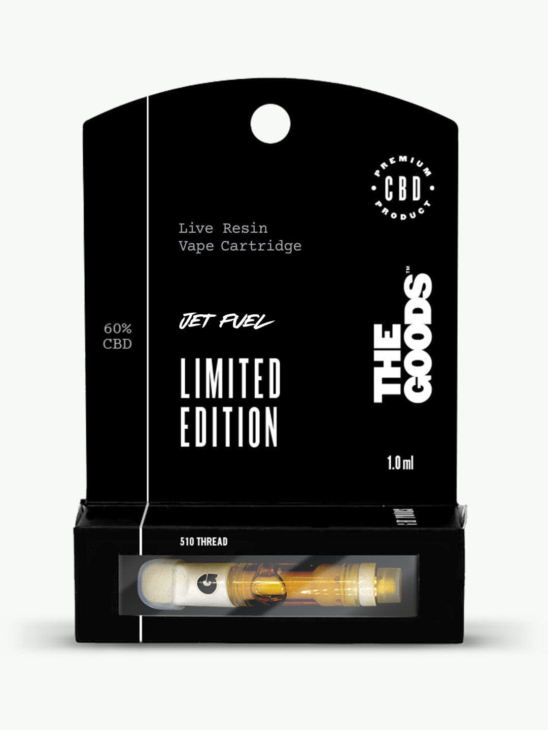 Jet Fuel Live Resin 510 Cartridge