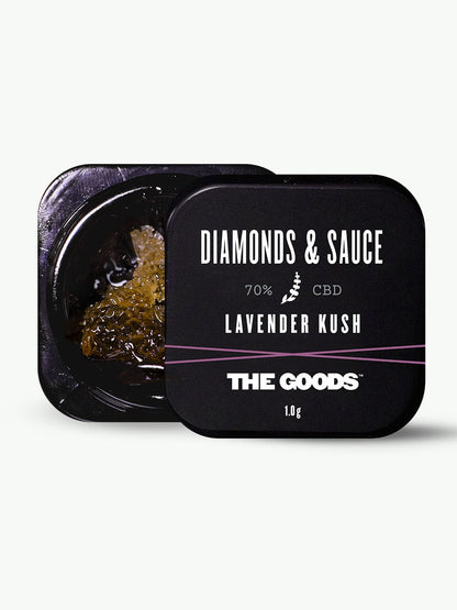 Diamonds & Sauce | Lavender Kush - 1g (70% CBDa)