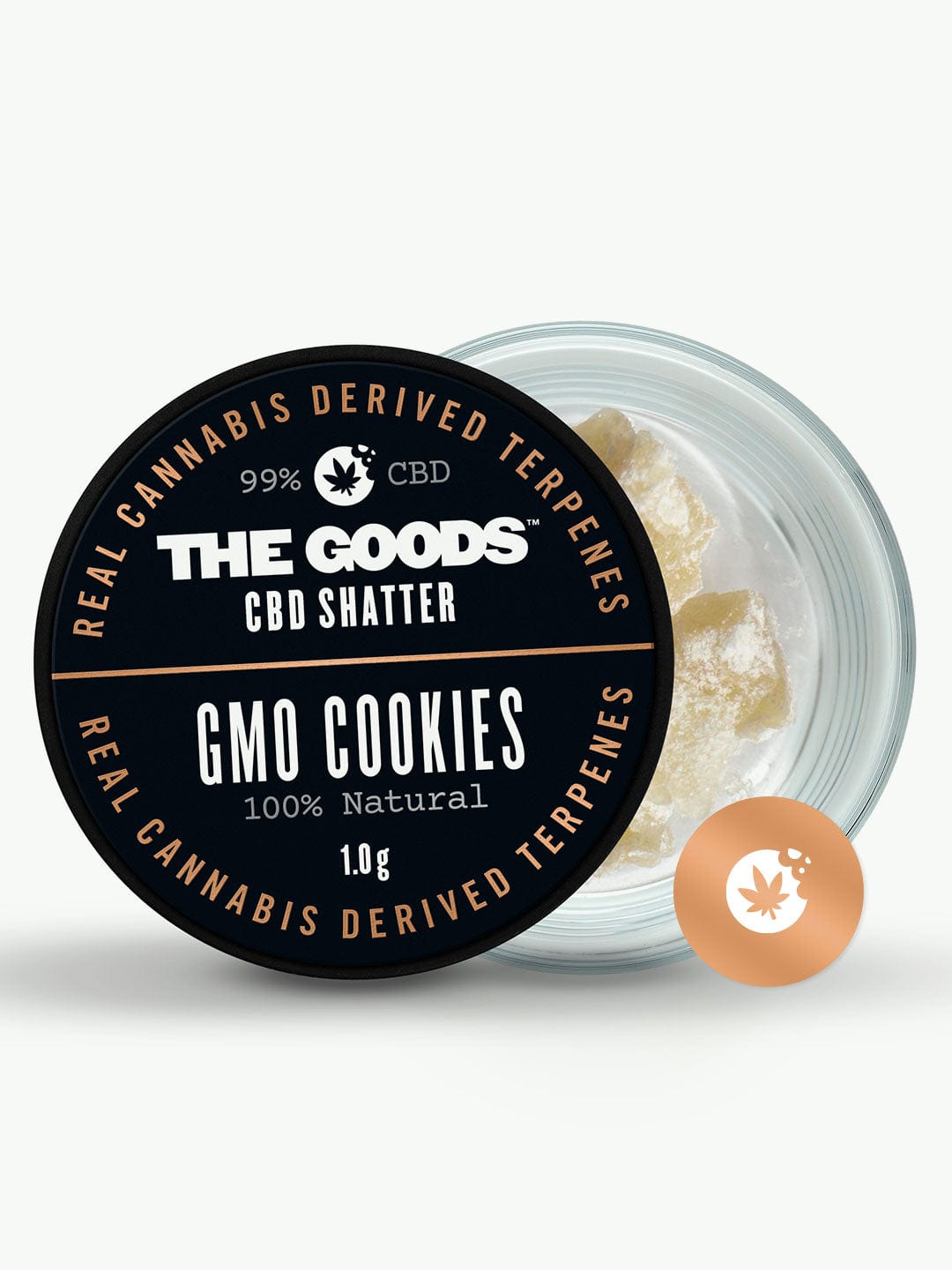 SHATTER - GMO COOKIES (ISOLAT DE CBD 99%)