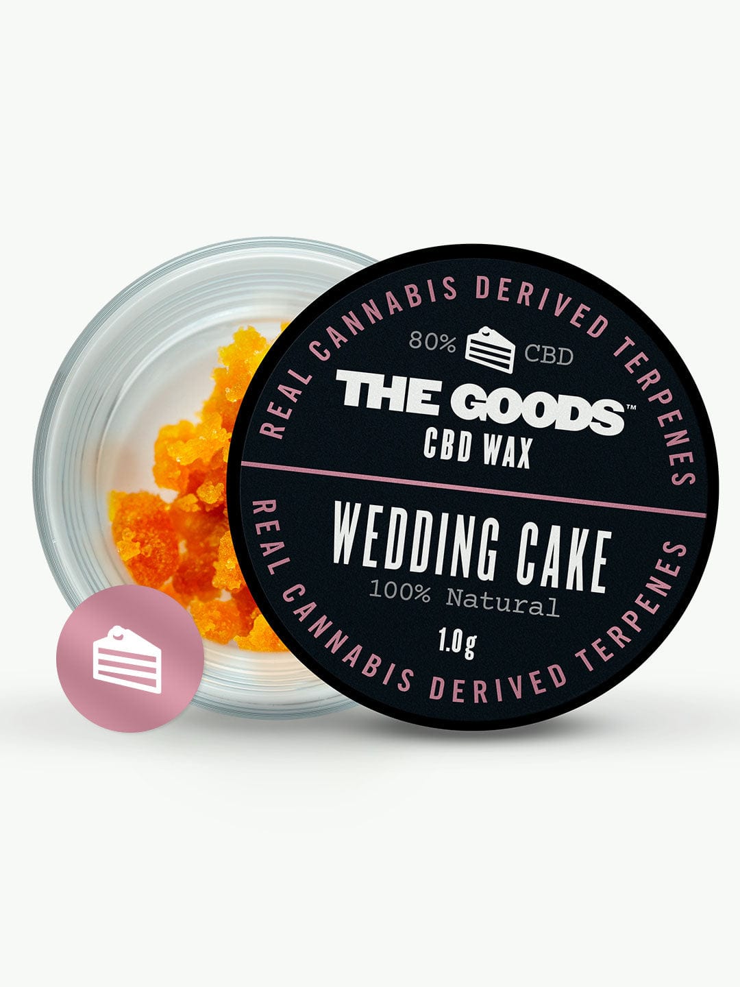 WAX CRUMBLE - WEDDING CAKE (80% CBD BROAD SPECTRUM)