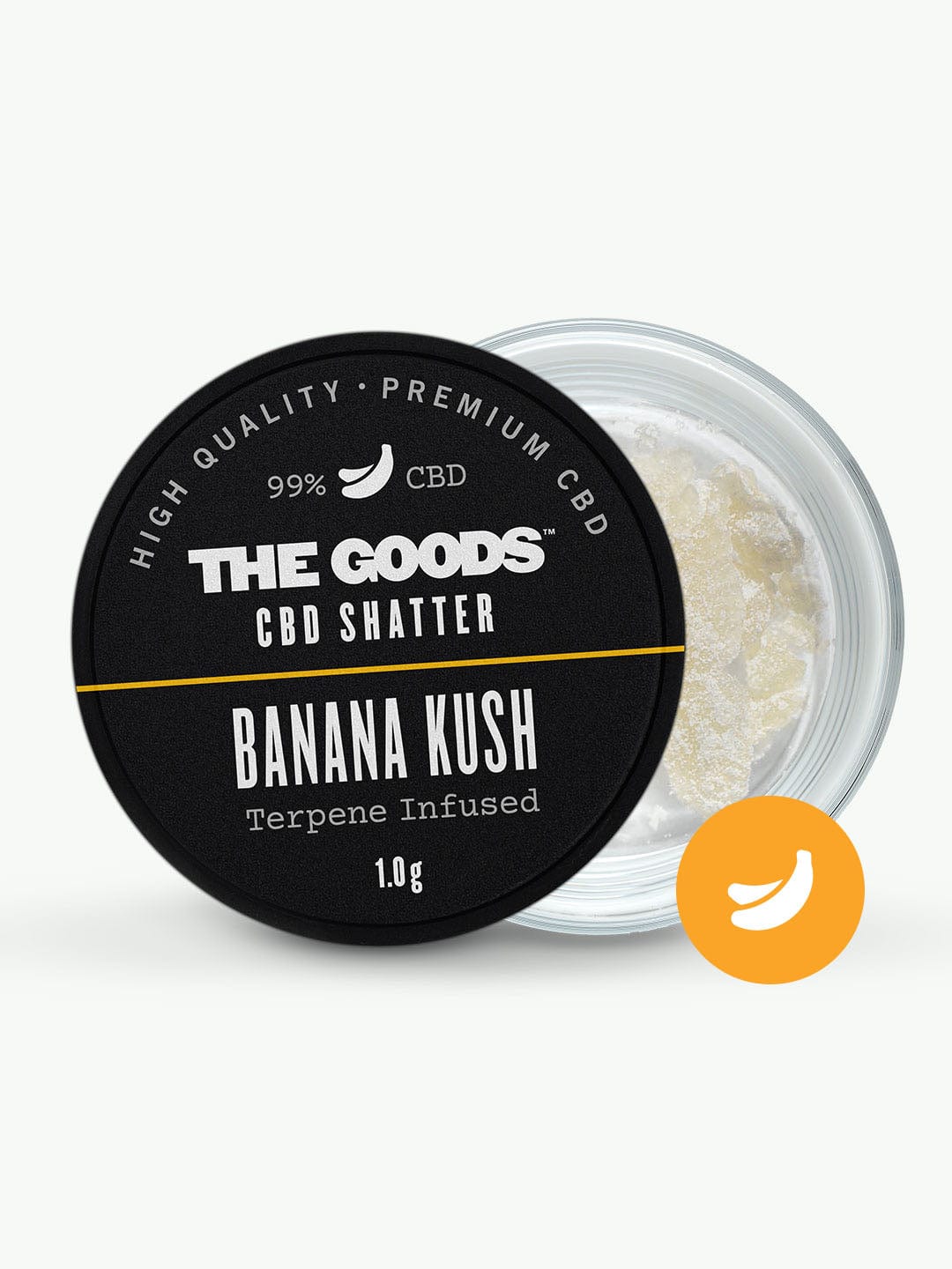 SHATTER - BANANA KUSH (ISOLAT DE CBD 99%)