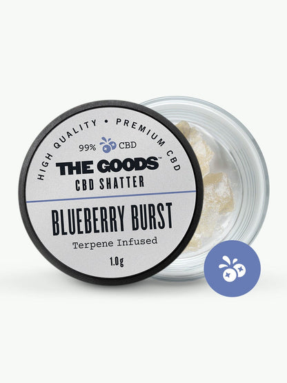 SHATTER - BLUEBERRY BURST (ISOLAT DE CBD 99%)