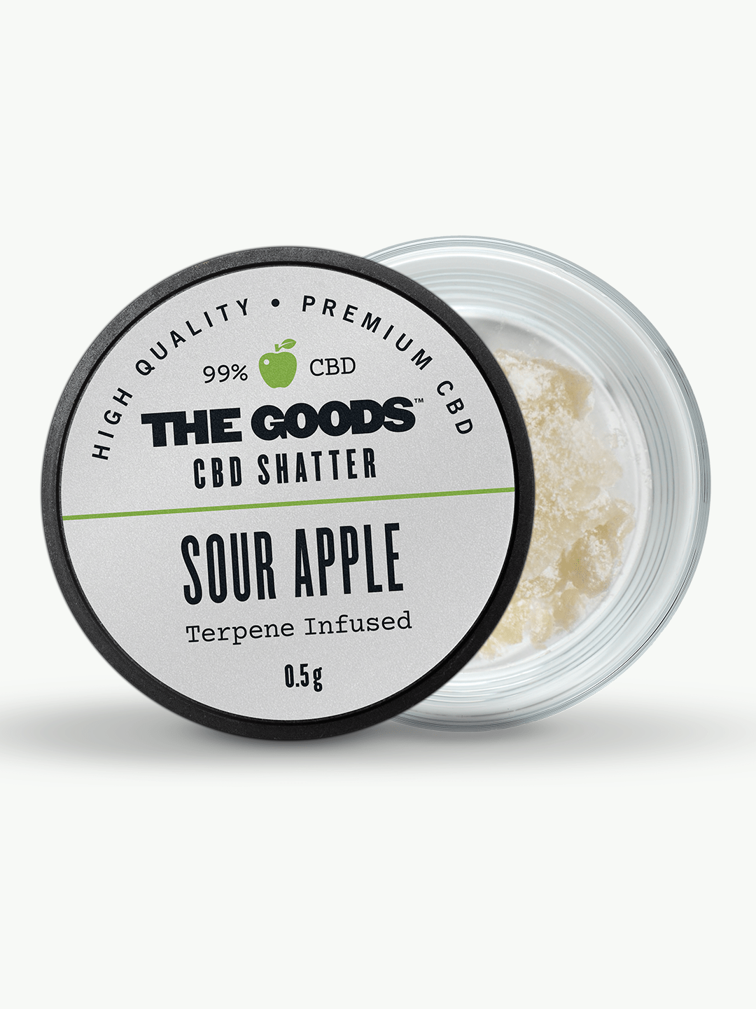 SHATTER - SOUR APPLE (ISOLAT DE CBD 99%)