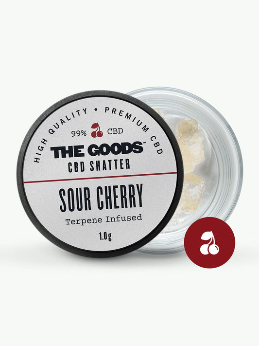 SHATTER - SOUR CHERRY (ISOLAT DE CBD 99%)