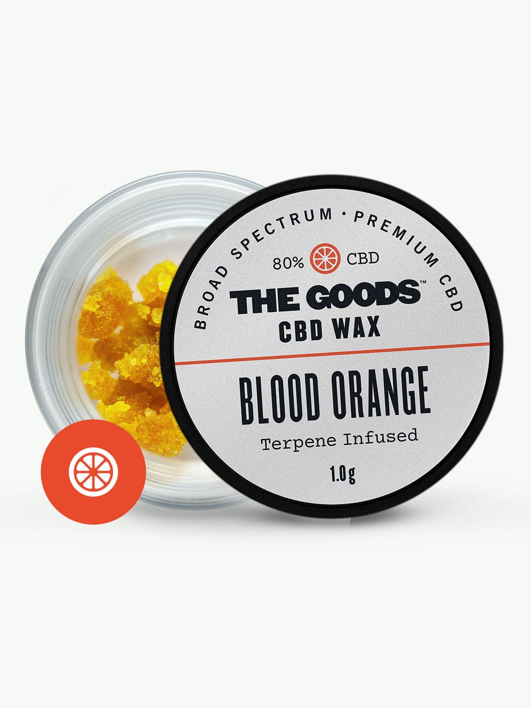 WAX CRUMBLE - BLOOD ORANGE (80% CBD BROAD SPECTRUM)
