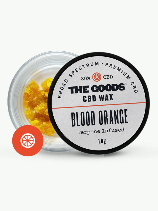 WAX CRUMBLE - BLOOD ORANGE (80% CBD BROAD SPECTRUM)
