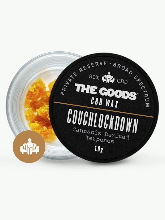 WAX CRUMBLE - COUCHLOCKDOWN (80% CBD BROAD SPECTRUM)