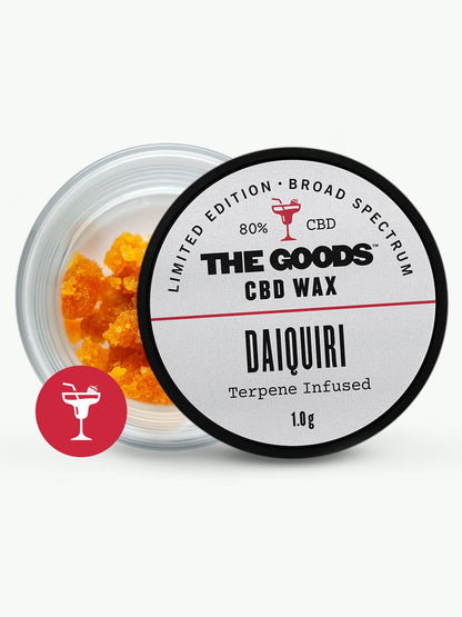 WAX CRUMBLE - DAIQUIRI FRAISE (80% CBD BROAD SPECTRUM)