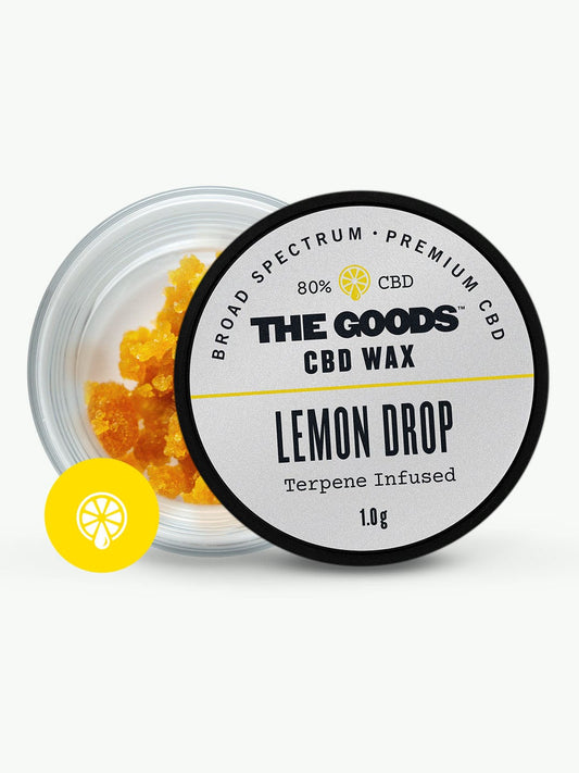 WAX CRUMBLE - LEMON DROP (80% CBD BROAD SPECTRUM)