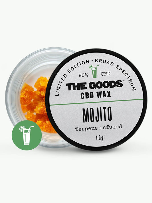 WAX CRUMBLE - MOJITO (80% CBD BROAD SPECTRUM)
