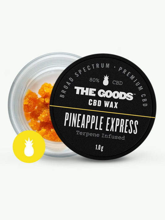 WAX CRUMBLE - PINEAPPLE EXPRESS (80% CBD BROAD SPECTRUM)